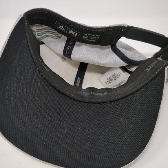 Adidas Golf Idaho Governor's Cup Snapback Cap Gray One Size Adjustable Blank - Picture 7 of 9
